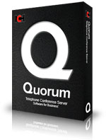 Oprima aquí para descargar Quorum, el servidor para conferencias telefónicas