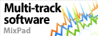 Multitrack Muziekopnamesoftware.