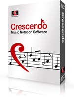 Crescendo楽譜作成ソフトの製品画像
