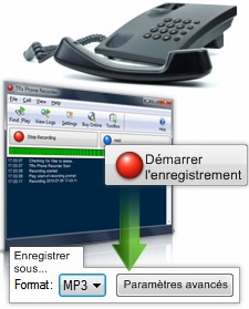 Captures d'écran de TRx - Enregistreur téléphonique pour Windows et Mac