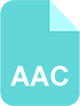 Ondersteunde indeling: AAC